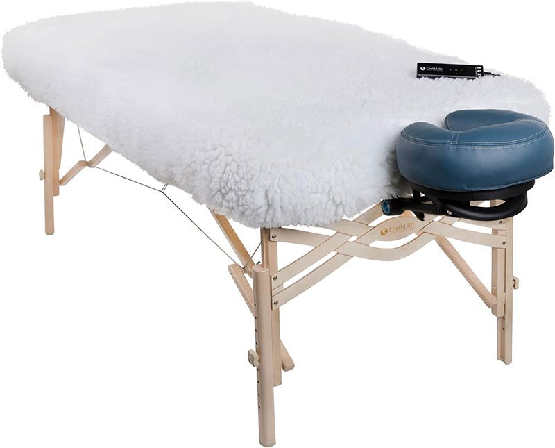 EarthLite DLX massage table warmer & fleece pad