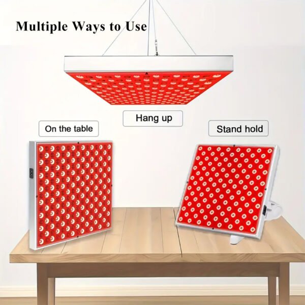 hang up and stand by red light therapy panel