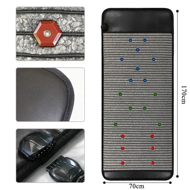 full size infrared pemf mat with terahertz stones