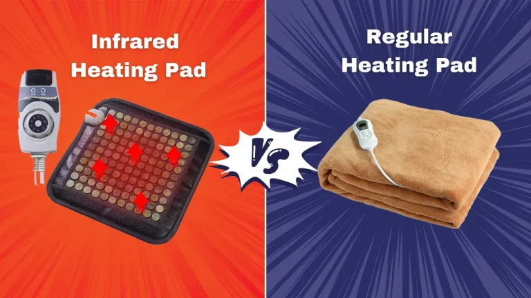 infrared heating pad vs. regular heating pad